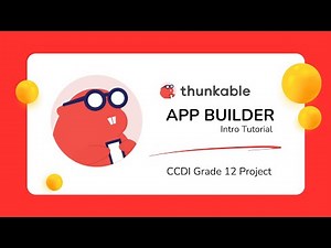 Thunkable App Builder - mini tutorial