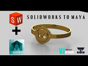 Solidworks To Maya Software Convert Format | VJ Design