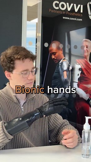 We build bionic hands used by people all over the world… but just how exactly do they work? 🤔🦾 Here’s our guide to how The COVVI Hand reads muscle flexes to create movements that support our users to do so many daily tasks! #COVVI #COVVIHand #AnythingIsPossible #Amputee #AmputeeLife #AmputeeStrong #LimbDifferenceAwareness #LimbDifferent #LimbDifference #Prosthesis #Prosthetist #Prosthetics #ProstheticHand #ProstheticArm #Bionic #Bionics #BionicHand #Technology #Tech #techforgood | COVVI