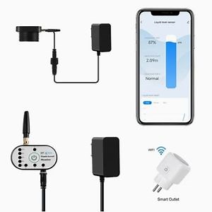 [Hot Item] Tlc2326p-Lora-Wl Tuya Lora Sensor Ultrasonic Water Level Sensor with Automatic Pump Control