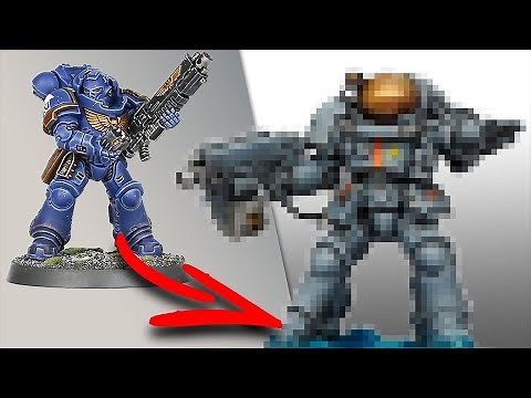 Kitbashing A CUSTOM SPACE MARINE Chapter - Cyclopean Guard - Marine of the Month