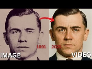 50 Infamous Gangsters Brought Back to Life | American Crime Lucky Luciano, Al Capone, etc.