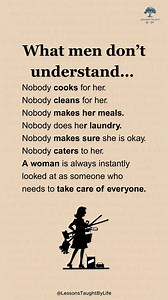 199K views · 3.2K reactions | What men dont understand | Lessons Taught By Life | Facebook