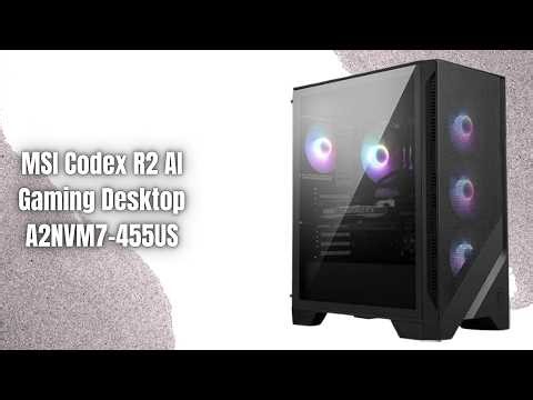 MSI Codex R2 AI Gaming Desktop Review | Intel Ultra 7 265 + RTX 5060 Ti Performance!