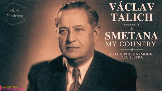 Smetana - Má Vlast (full) Moldau, Vltava (Václav Talich 1954 REMASTERED)