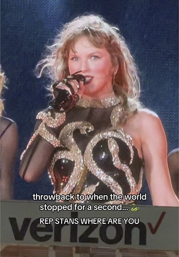 Taylor Swift Reputation Outfit Change on The Eras Tour