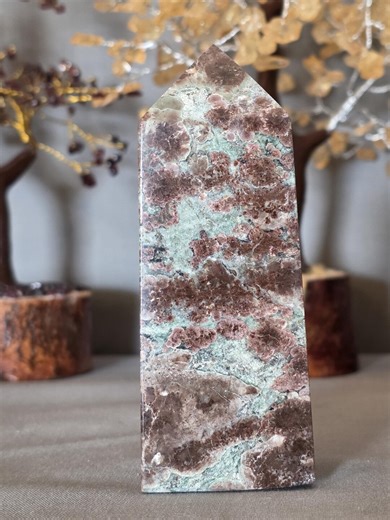 Russian Flower Jasper Tower - Etsy