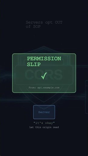 CORS is NOT a Security Wall