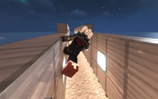 在MC里实现了滑墙翻滚和滑铲