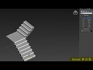 3Ds Max - Create Stairs Tutorial