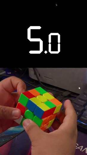 POV: Testing the GAN 16 MAXL #gan16max #gan #rubikscube #speedcubing #speedsolving #clips