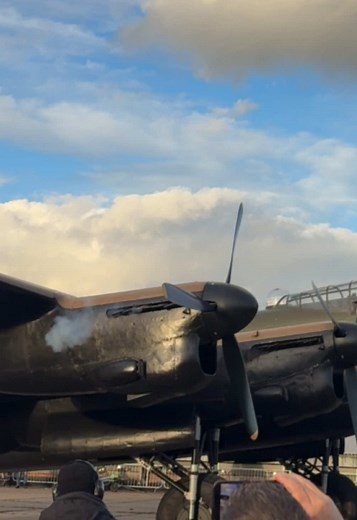 Avro Lancaster All Engine Start: A Showcase of Power