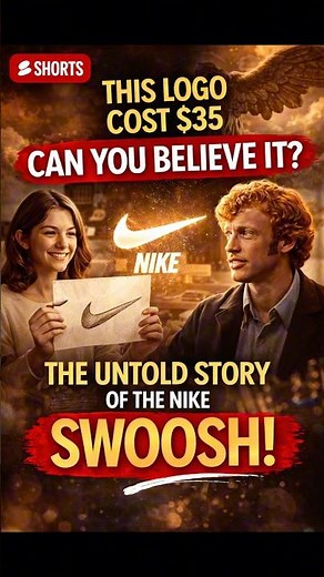 The $35 Nike Logo Story | How the Swoosh Became Famous