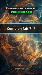 3.6K views · 1.3K reactions | Quiz Maths : Calcul Mental des Racines Carrées ! 燐 Teste tes compétences de calcul mental avec ce quiz défi racines carrées ! ⚡ Pratique le calcul des racines carrées parfaites de tête et maîtrise ces opérations mathématiques fondamentales sur profquiz.fr !  #Quiz #Maths #RacinesCarrées #CalculMental #ProfQuiz #Connaissances #Challenge #Calculs | Prof Quiz | Facebook