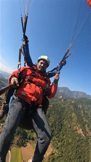 Paragliding in Rishikesh wings flying 💫 #paraglidinginRishikesh #wingsflying #paragliding #Skyflying