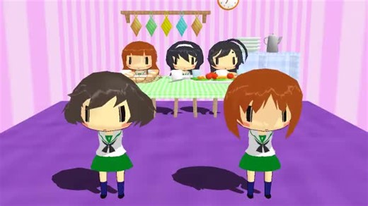 MMD (Girls Und Panzer) #girlsundpanzer #yukari #GuP #mikumikudance #fyp