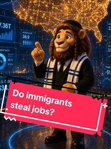 Do immigrants steal jobs? Explained by Leo Rabbi. #education #finance #job #money #jew