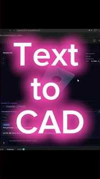 Text to CAD for Manufacturing