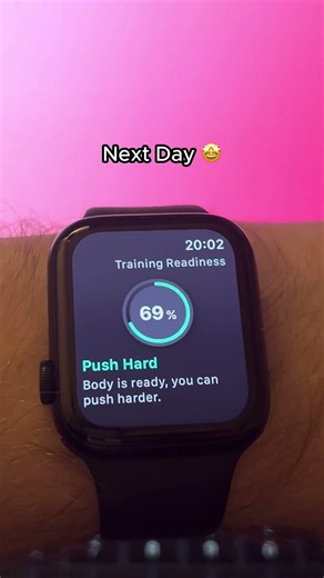 Make Apple Watch your training readiness indicator!