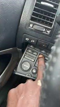 How to reset a Lexus Gs300 oil maintenance light in few seconds.