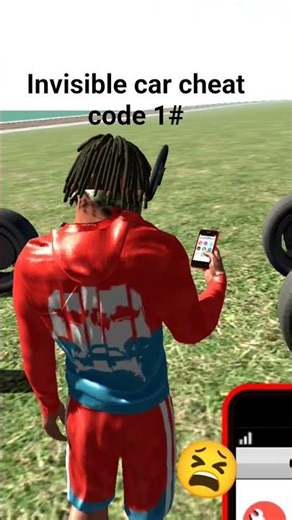 indian bike driving 3d invisible car cheat code 1# #viral #cheatcodes #relatable #mirmirza