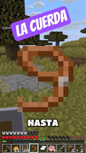 Cómo hacer y usar una CUERDA en Minecraft (Guía Rápida) 🧶