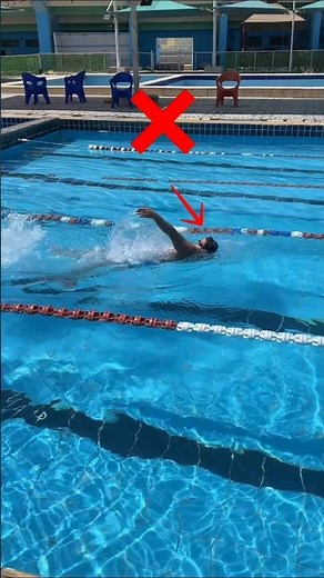 Tilted Backstroke Line That’s a Big Mistake
