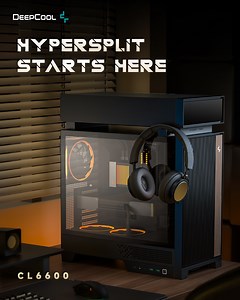 Meet the new DeepCool CL6600 ATX Case — an innovative Hypersplit Tower design engineered to separate thermal zones and keep core components running cool. Check out the CL6600 case on DeepCool offical website. 😎 #deepcool #CL6600 #hypersplit #airflow #pcbuilding #fps #gamingpc #gamerlife #esports #cpucooler #lga1851 #am4 #am5 #memes | DeepCool UK