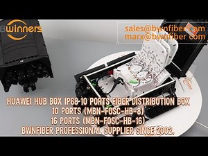 Pre-connectorized FAT for ODN Quick Network Construction Huawei Hub Box 10 Ports (MBN-FOSC-HB-8)
