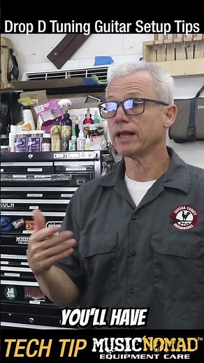 Guitar Setup Tips With Drop D / Low Tuning | MusicNomad