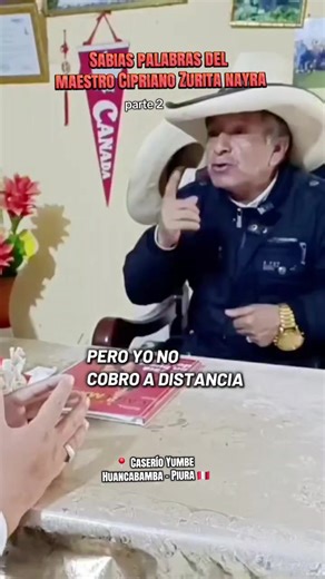 Entrevista al Maestro Cipriano Zurita en Huancabamba