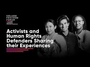 Activists and Human Rights Defenders Sharing their Experiences