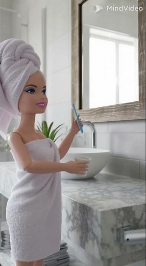 Barbie bubble bath