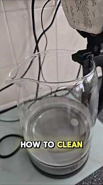 This Is How I Clean My Kettle In Less Then 5 Minutes (No Chemical Used)