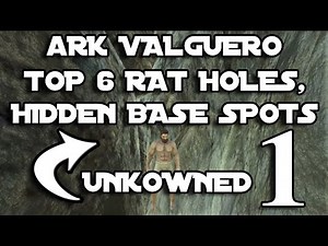 Ark Valguero Top 6 Rat Hole/Hidden Base Locations (Official)