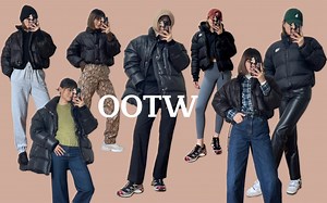 我的一周穿搭 EP.16｜解锁黑色羽绒服的7套不沉闷穿搭｜跟着Kendall、Hailey学穿搭｜OOTW