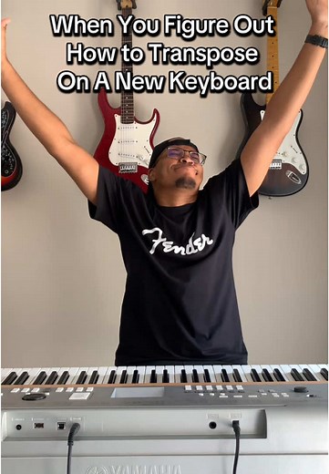 Mastering Transpose on a New Keyboard