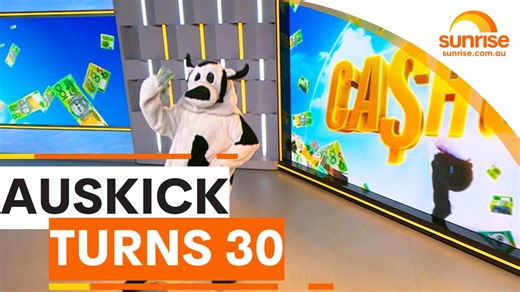 15K views · 96 reactions | $4000 CASH COW  The Cash Cow is ready to hand out some money! Our next winner revealed! WATCH SUNRISE FOR MORE | @7plus ☀️ | Sunrise | Facebook