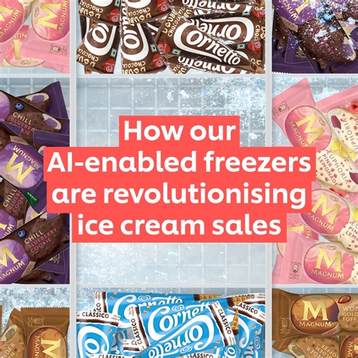 20K views · 126 reactions | AI in 100,000 of our smart ice cream...