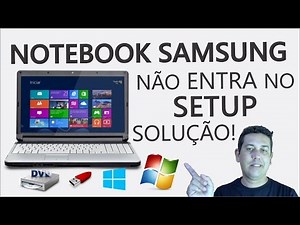Samsung laptop won't boot into Setup, SOLUTION!