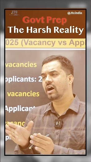 Dark side of Govt Exam Prep | JTC