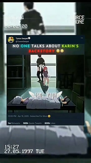 No One Talks About Karin's Sad Backstory 🥺😭 | Naruto #Shorts #animeshorts #animeedit #animesad