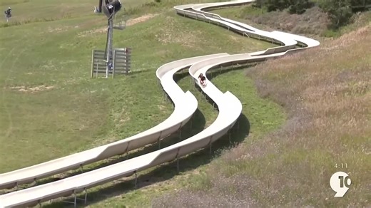 Check out Michigan’s only alpine slide at Crystal Mountain