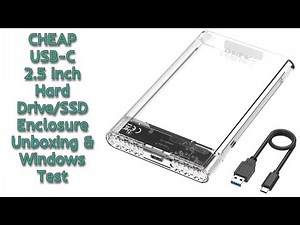 CHEAP USB-C Hard Drive/SSD Enclosure from Maiwo