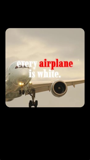 Airplanes are white for safety, not style. Here’s why.