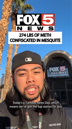What's going on in Las Vegas? 🤔 You wouldn't guess what happened in Mesquite. FOX5 photojournalist Matt Vergara gives the top headlines. Watch more on fox5vegas.com | FOX5 Las Vegas
