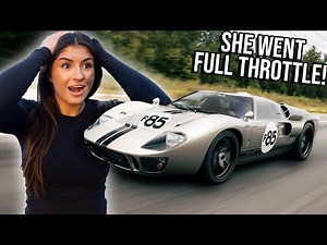 Hailie Deegan Drives My 1966 Superformance GT40 and 2005 Ford GT!! What a wild ride!