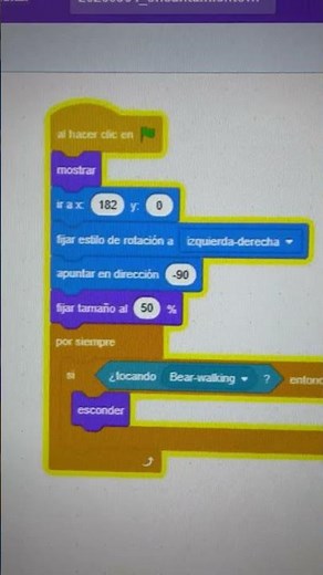 Program with Scratch to create an invisible barrier that prevents contact between two objects usi...