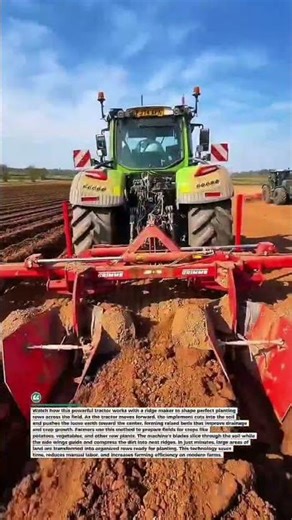 Perfect Farm Rows Fast #farming #tractor #agriculture