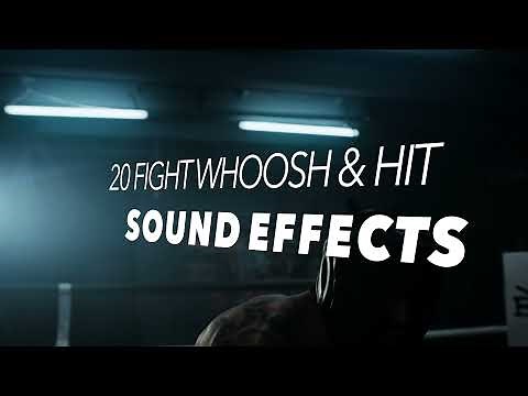 20 Free FIGHT WHOOSH & HIT Sound Effects Pack | You Must Download | No Copyright